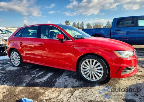 2016 Audi A3 E-Tron Premium Plus из США, поврежденный, VIN WAUTPBFF5GA038325